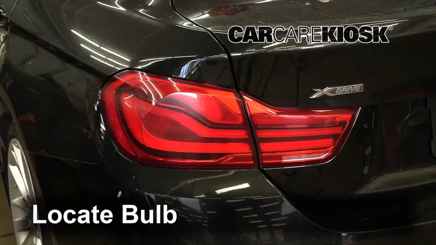 2019 BMW 430i xDrive Gran Coupe 2.0L 4 Cyl. Turbo Lights Tail Light (replace bulb)